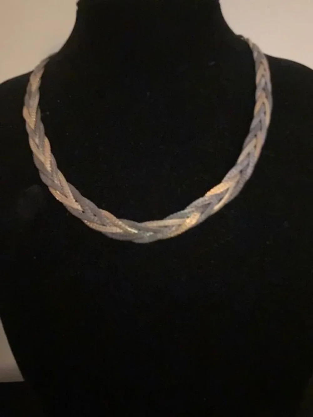 Metal Braided Necklace - Picture 1 of 1